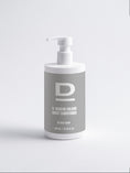 Bild in Galerie-Betrachter laden, Weißer Spenderflakon mit grauem Etikett und der Aufschrift 'D H-KERATIN VOLUME BOOST CONDITIONER All hair types 290 ML / 9.19 FL OZ'.