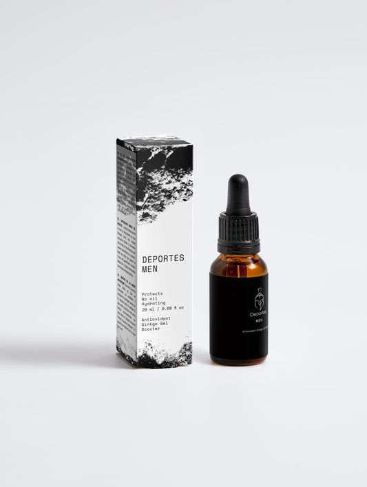 Antioxidant Ginkgo Gel Booster - Frische & Schutz für Männerhaut