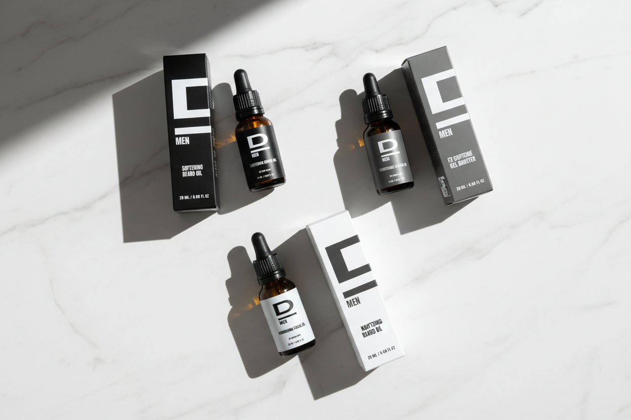 Gesichtspflegeroutine II mit Kartons