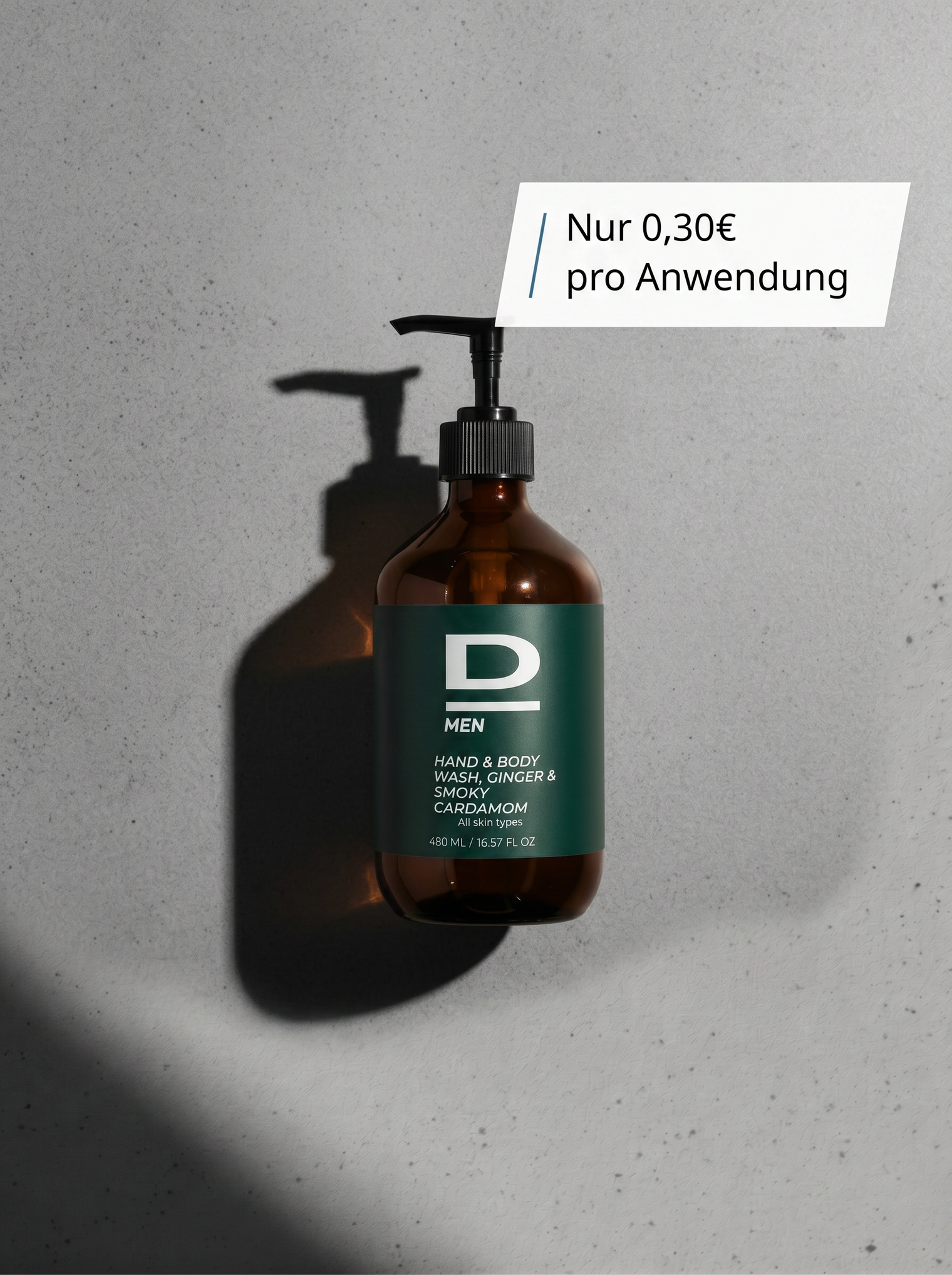 Ingwer Shampoo Gesicht & Körper - 500 ml